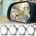 Round HD Glass Convex 360° Wide Angle Side Rear View Mirror