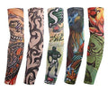 Printed Arm sleeves Gloves for Sun protection